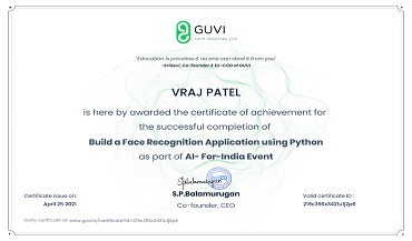 Guvi - AI-FOR-INDIA 2021